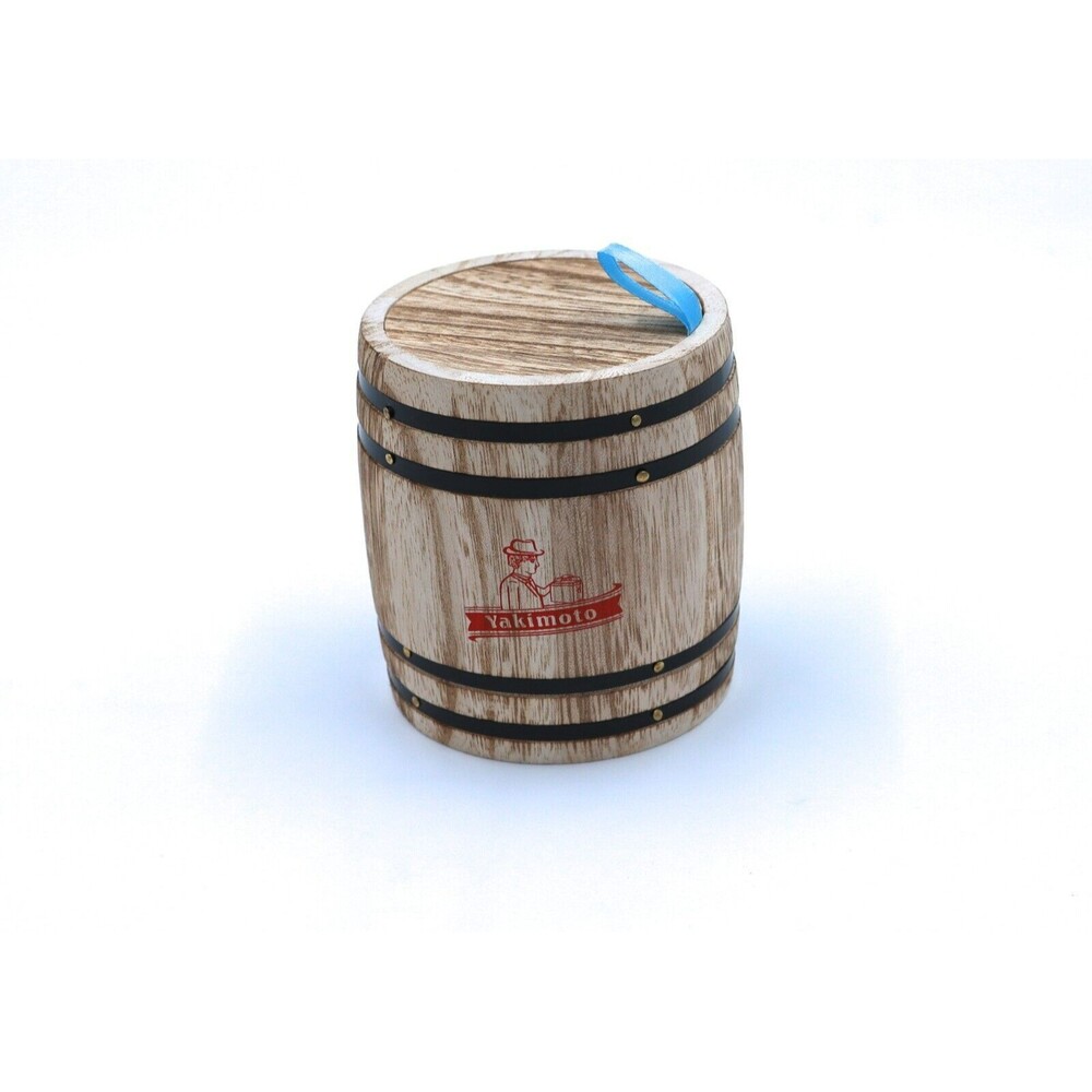 Small Wooden Barrel Tea Storage Container